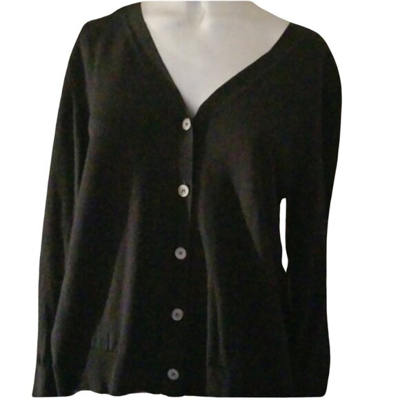 Miu Miu Navy Cardigan Split Open Back - Picture 1 of 5